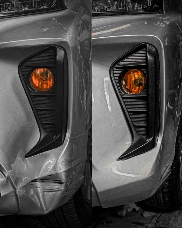 biaya perbaikan mobil penyok