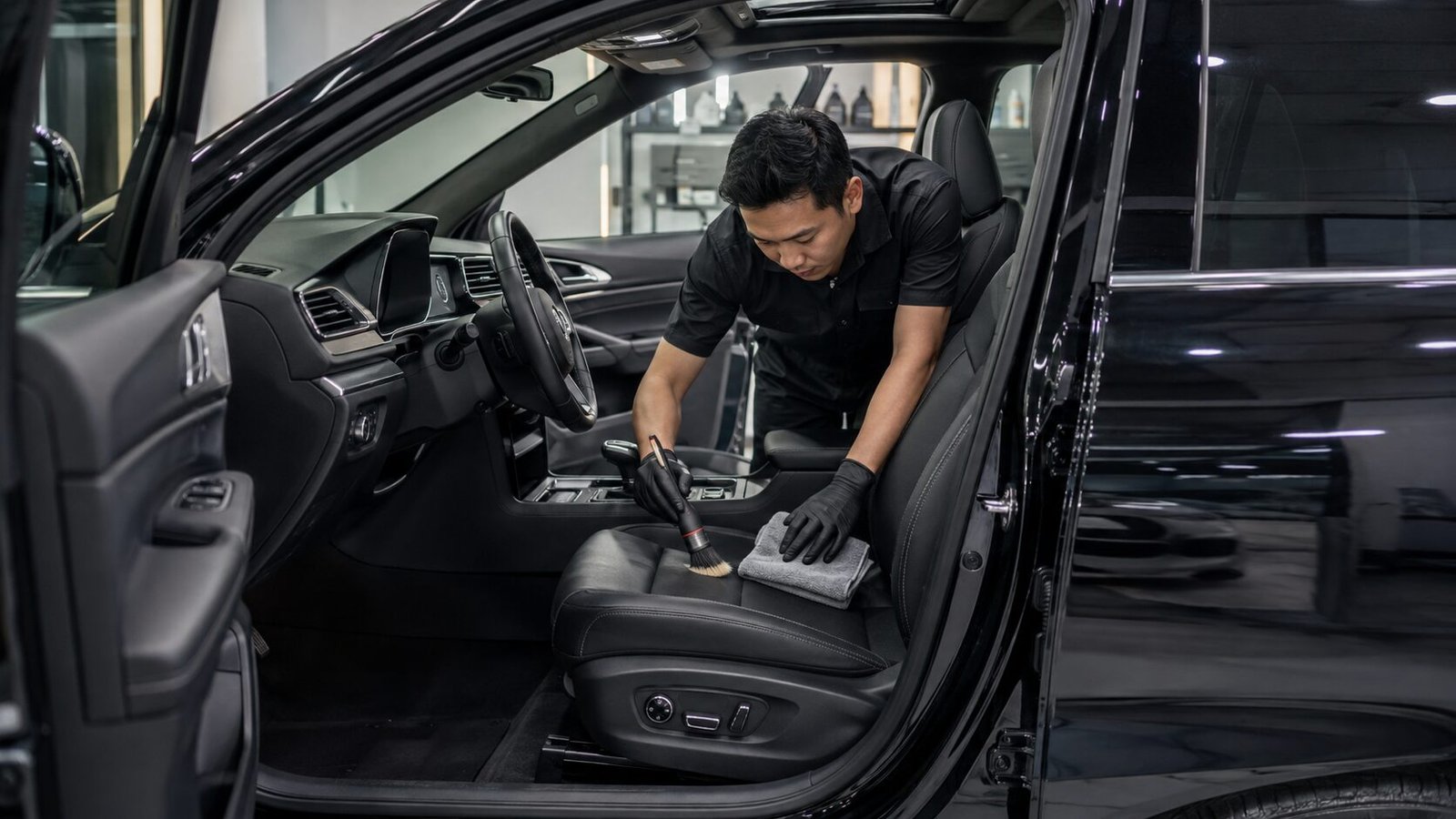 Detailing Interior Mobil